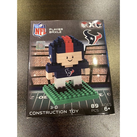 FOCO NFL Houston Texans‎ Player BRXLZ 3D Blocks Set 89 Pieces Ages 6+ - Picture 1 of 6